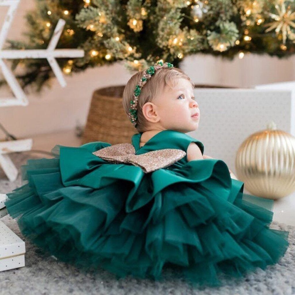 Green Toddler Dress